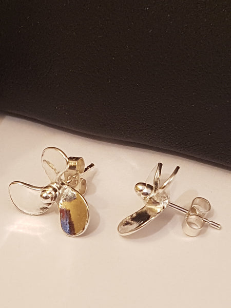 Propeller Earrings - studs