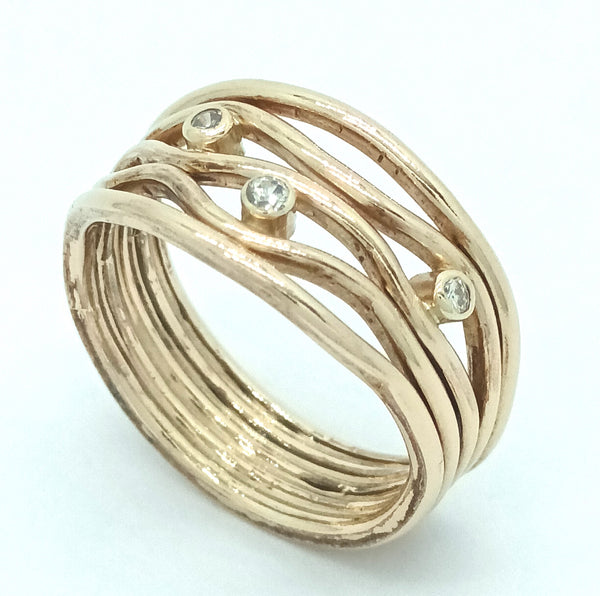 Bague en argent Reef Knot