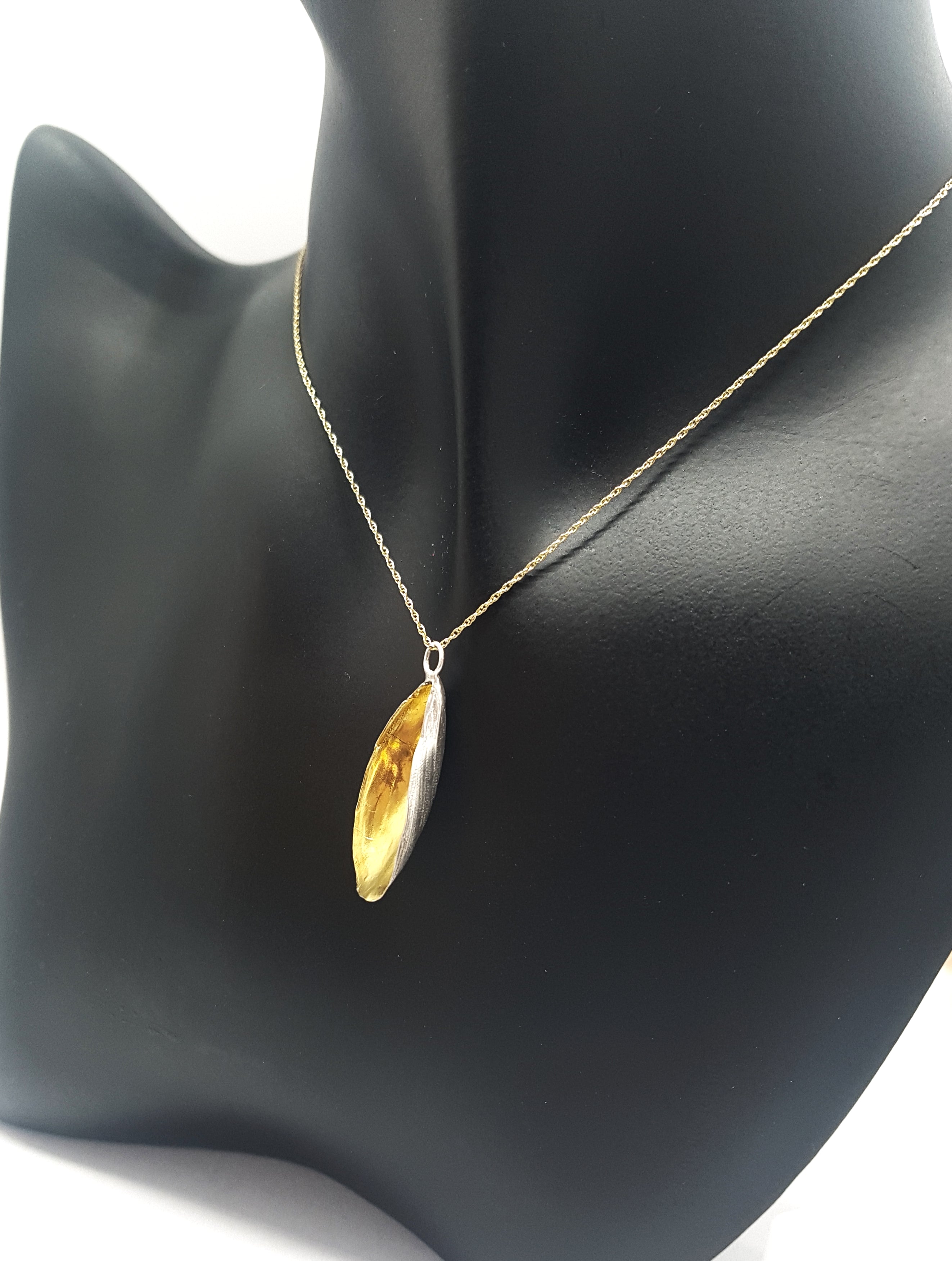 Mussel Shell Necklace - Gold and Silver