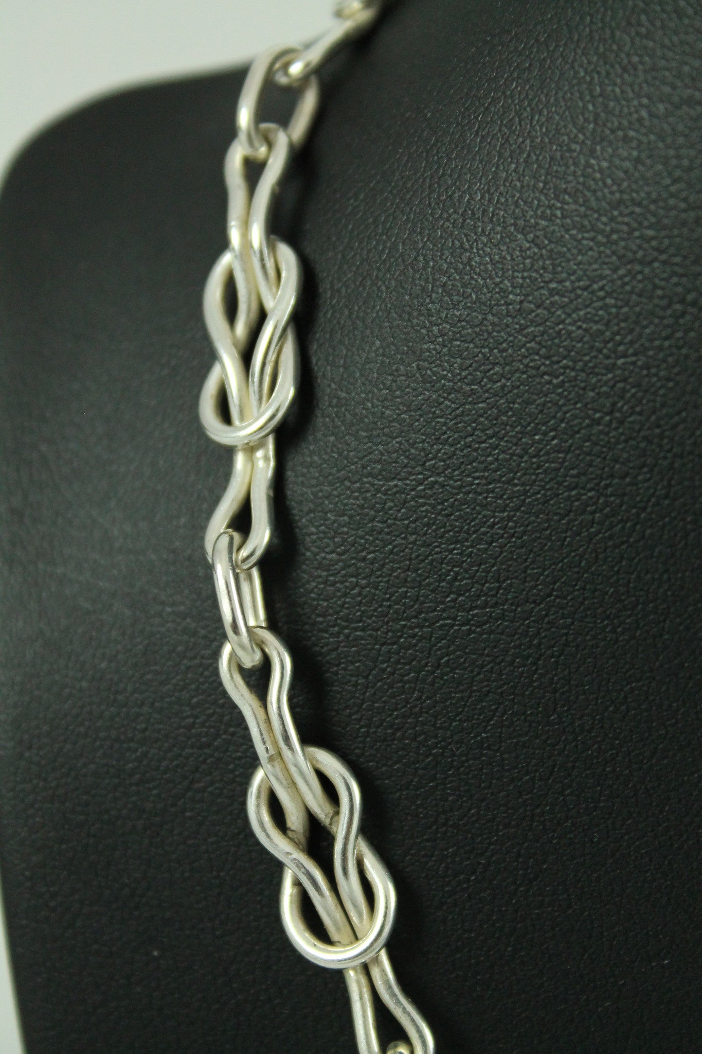 Silver Reef Knot Chain