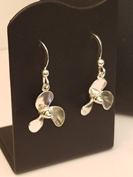 Boucles d'oreilles hélice - gouttes