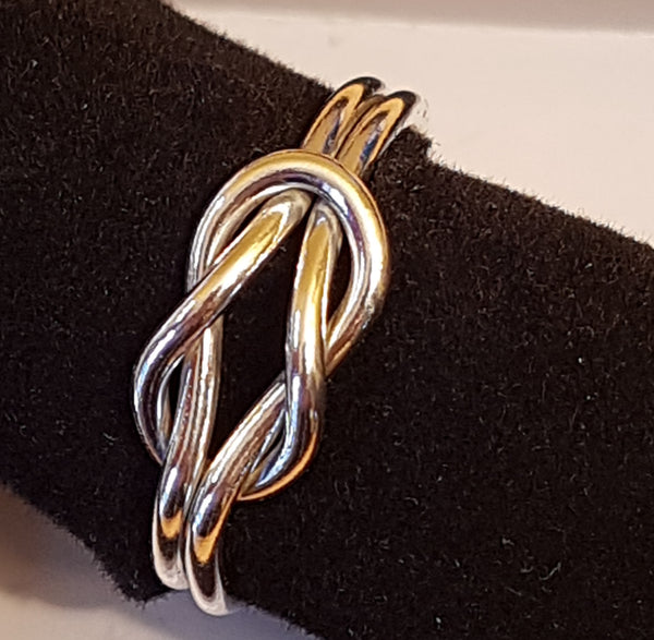 Bague en argent Reef Knot