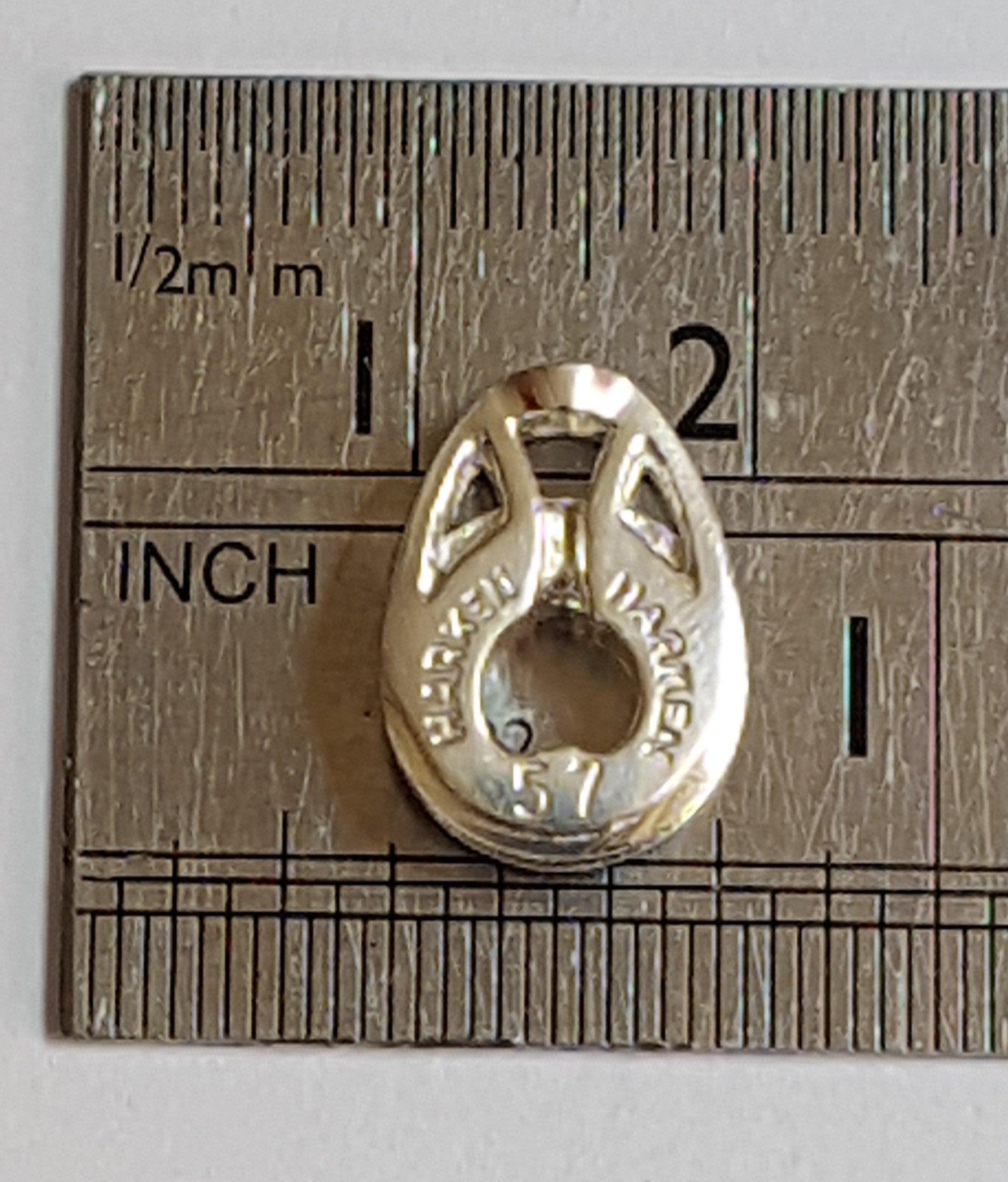 Silver Harken T2 Block Cufflinks